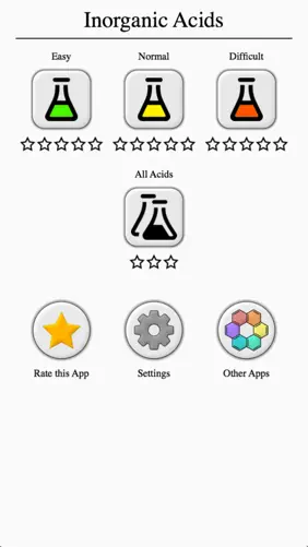 Inorganic Acids, Ions & Salts screenshot 1