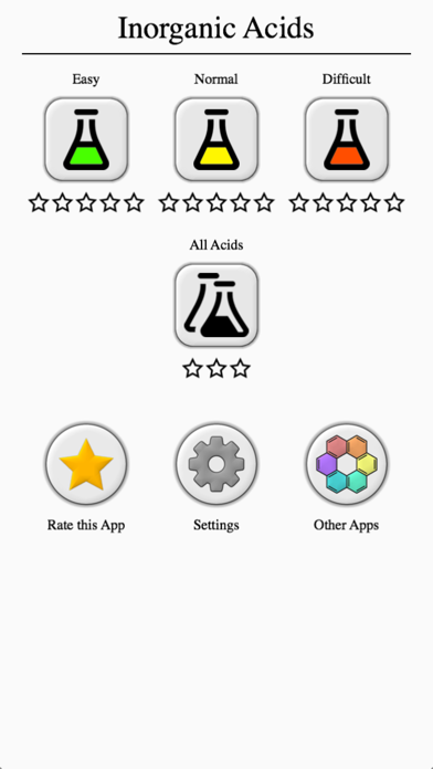 Inorganic Acids, Polyatomic Ions and Potassium Nitrate Salt screenshot 1