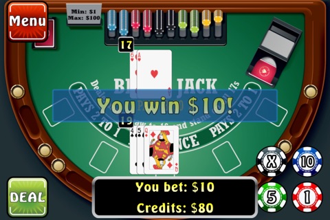 Blackjack Fever screenshot 2