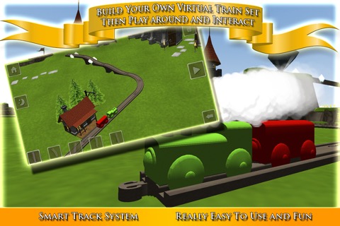 3D Train Set - XMASのおすすめ画像1