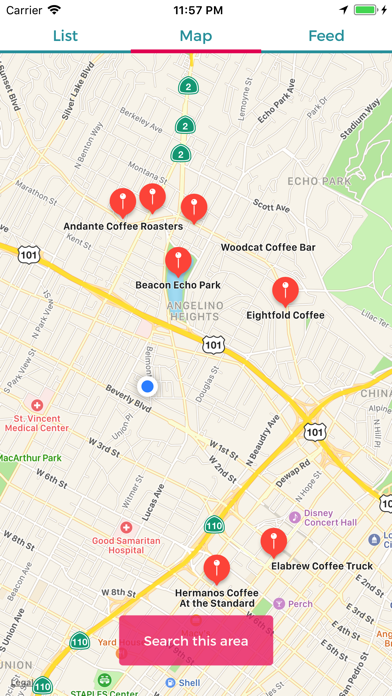 Find Some Coffee iPhone screenshot 4 - Food & Drink app
