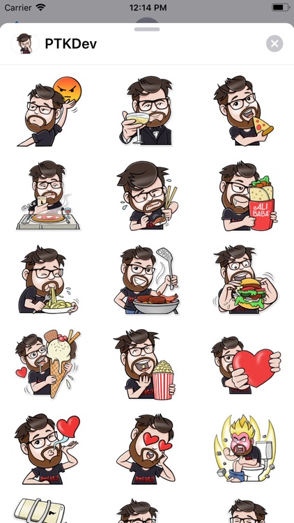 PTKDev Stickers