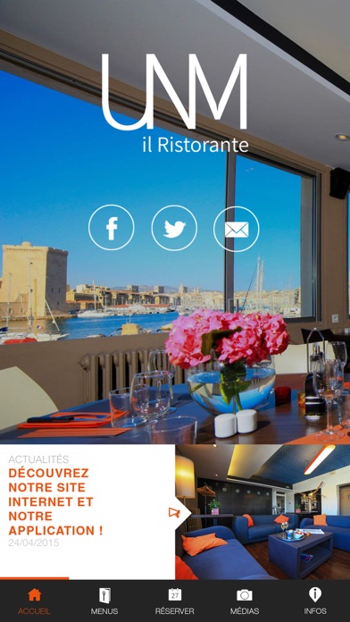 UNM - Restaurant Marseille screenshot 2