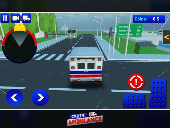 Ambulance Drive & Parking Sim iPad screenshot