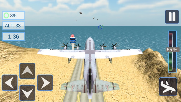 Airplane Pilot Flight Training screenshot-3