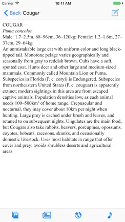 Mammals of North America LITE iPhone image 2
