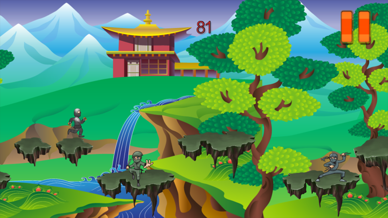 Pocket Samurai Ninja Attack official gameplay screenshot 2