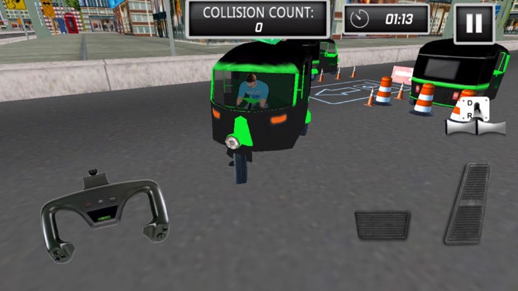 Tuk Tuk Rickshaw Parking 2018