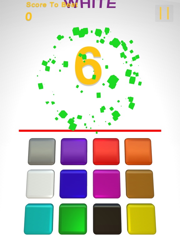 Screenshot #6 pour Color Cubes: Stroop Puzzle