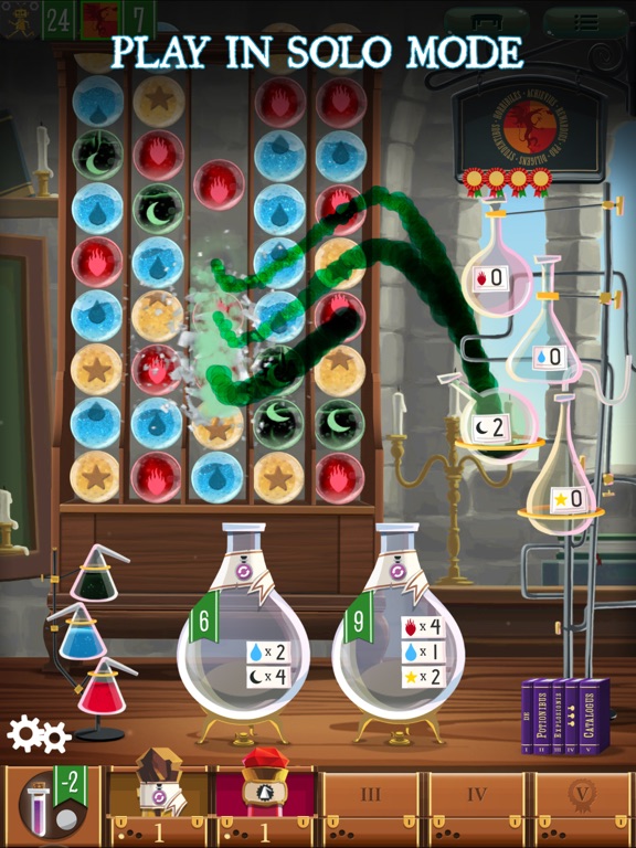 Potion Explosion на iPad