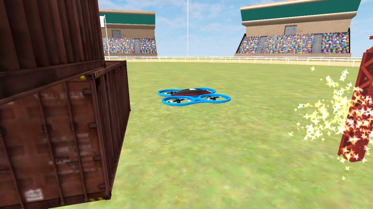 Real Outdoor Drone Fly 3D