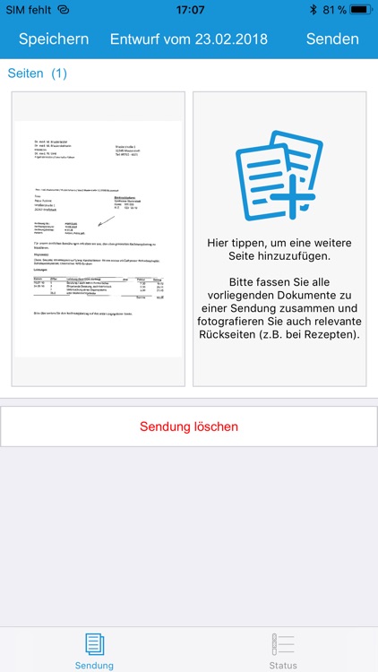 Münchener Verein – Rechnungen screenshot-4