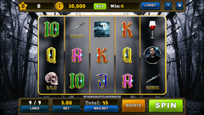 Screenshot #1 pour Vampire Treasure Slots