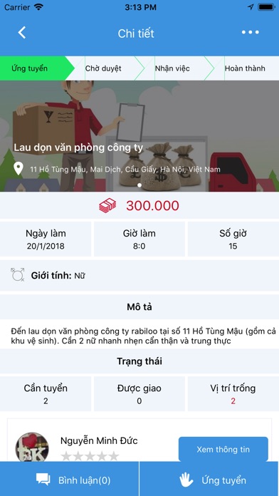 Acoki - Tìm việc thời vụ. screenshot 2