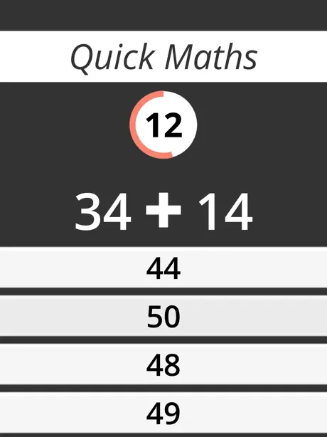 Casual Quick Maths