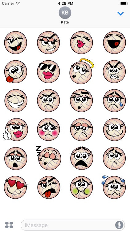 Volleyball Sporji Stickers