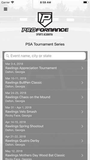 PSA Tournament Series(圖1)-速報App