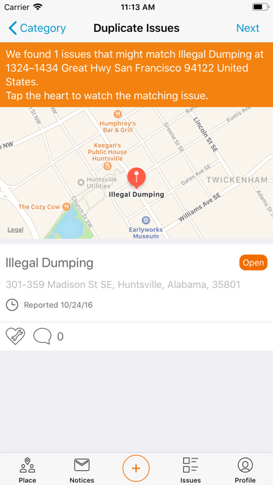 Huntsville Connect iPhone screenshot 5 - Utilities app