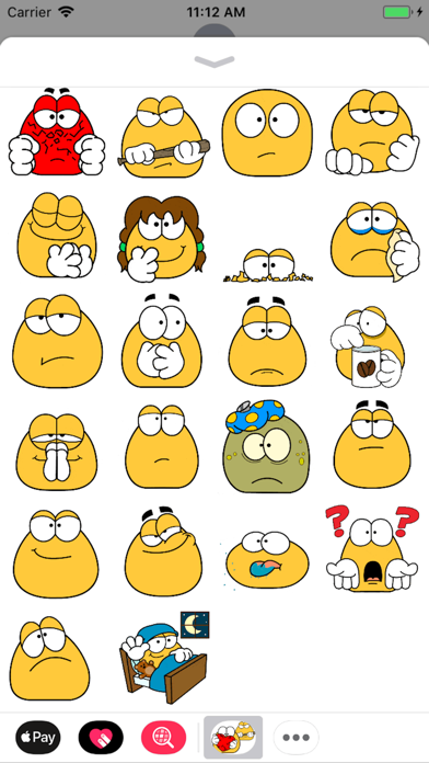 Screenshot #2 pour Émoticônes animées Emojidom