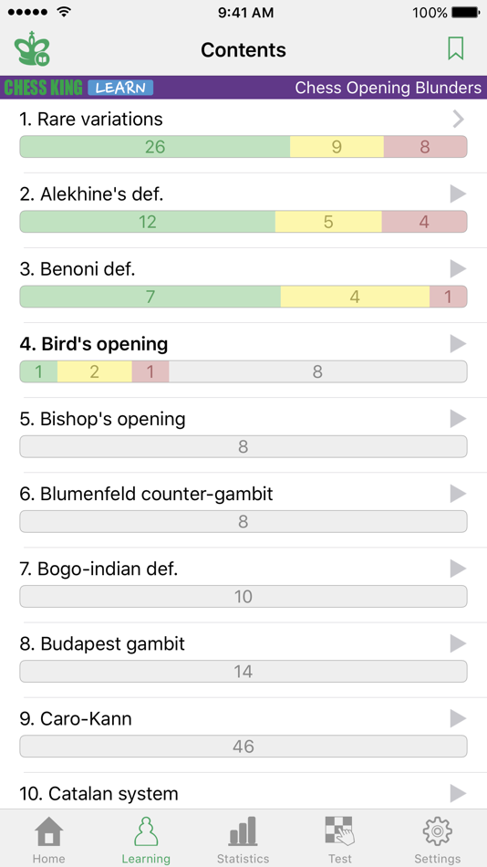 #3. Chess Opening Blunders (iOS) 由: Chess King