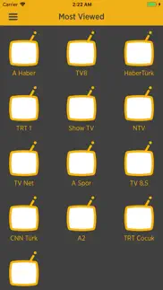 canlı türk tv kanalları iphone screenshot 1