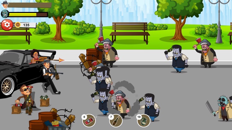 Gangster Gun - Zombie Attack screenshot-4