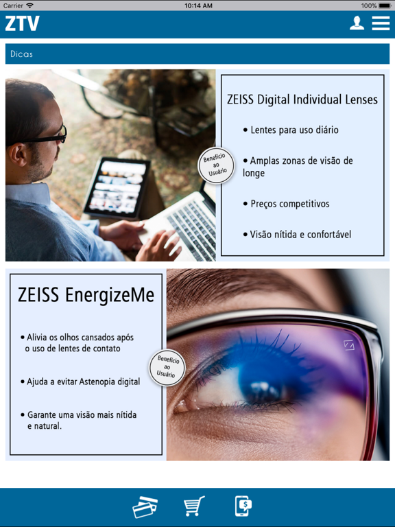 Screenshot #6 pour ZEISS Tudo A Ver