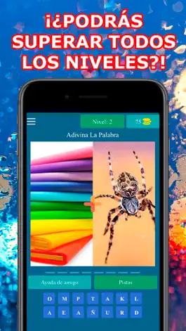 Game screenshot 2 Fotos 1 Palabra 2k18 apk