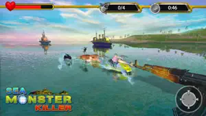 Sea Dragons Shooter 3D screenshot #2 for iPhone