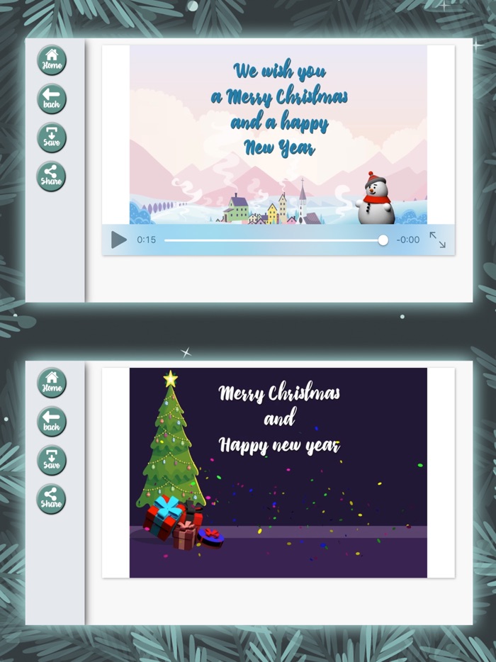 Customized Christmas Greetings