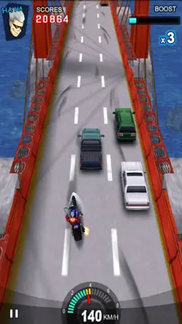 Game screenshot Racing Moto: Furious apk