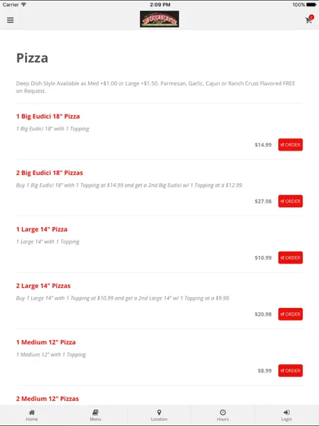 Eudici's Pizza