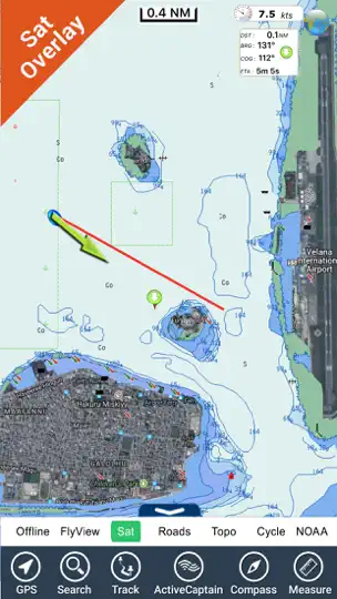 Maldives GPS Map Navigator iPhone Screenshot 3
