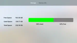 System Info - View Free Space screenshot #1 for Apple TV