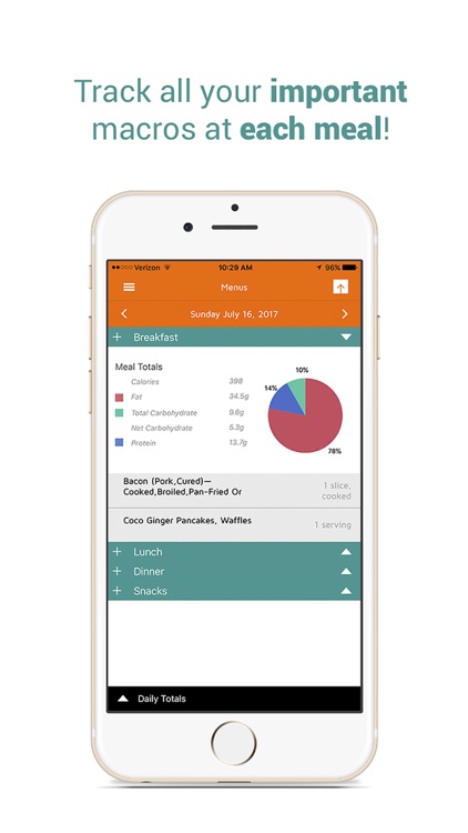 Low Carb Menu Planner