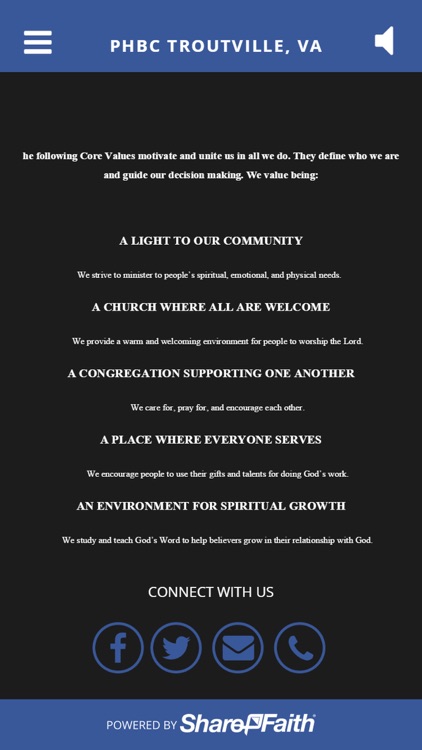 PHBC Troutville, Va