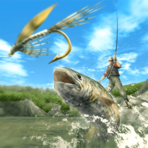 Fly Fishing 3D Premium icon