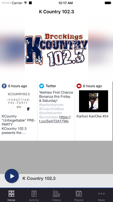 Screenshot #1 pour K Country 102.3
