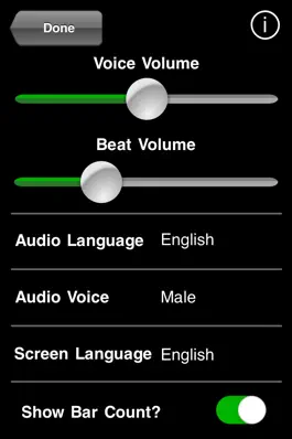 Game screenshot BeatSpeak Metronome Entry apk