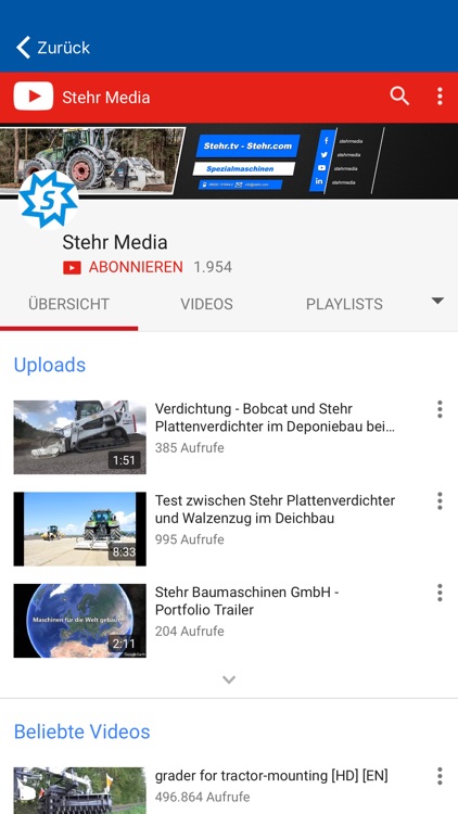 Stehr - Baumaschinen GmbH