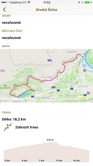 Praha sportovní screenshot 2