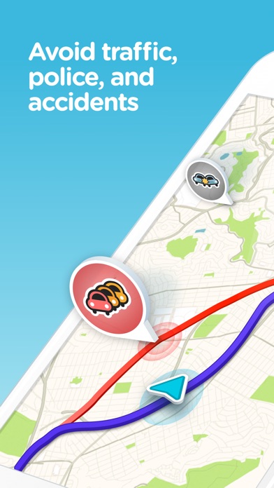 Waze Navigation & Live Traffic Screenshots