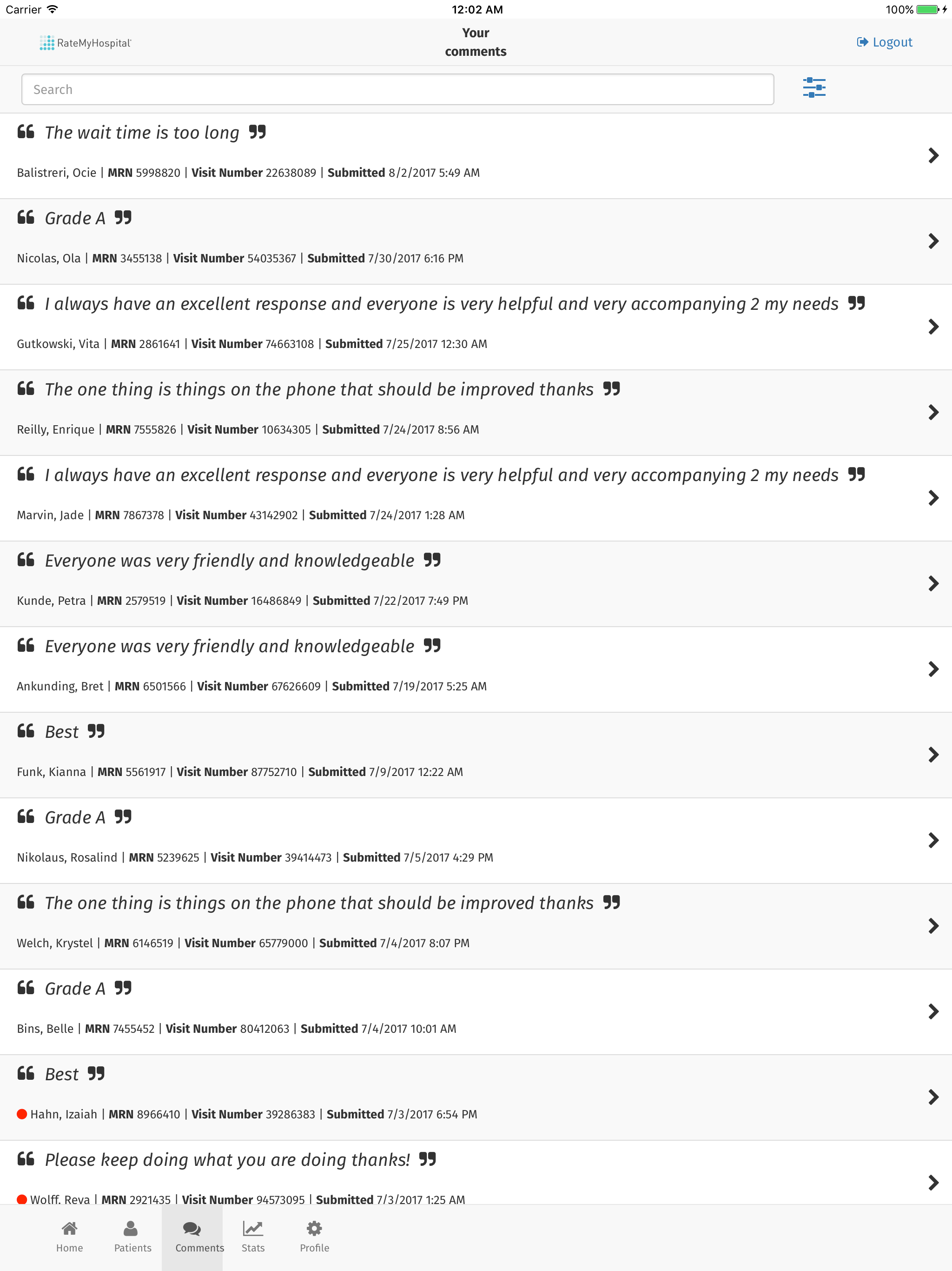 RateMyHospital screenshot 10