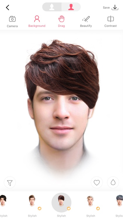 i Hairstyle-hair color changer