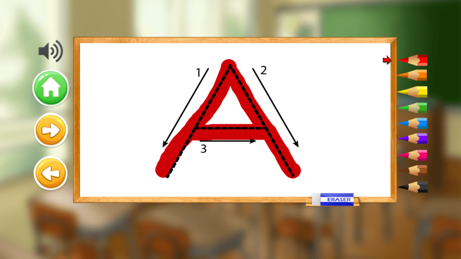 #4. ABC tracing alphabet learning (iOS) 由: Surasak Khanchaiyaphum