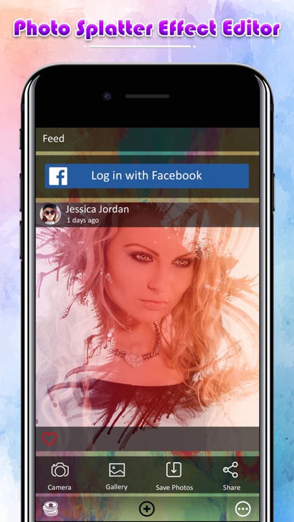 Photo Splatter Effect Editor
