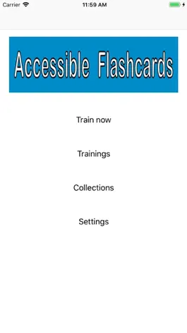 Game screenshot Accessible flash cards mod apk