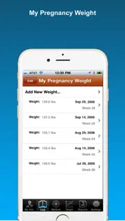 pregnancy weight tracker lite problems & solutions and troubleshooting guide - 3