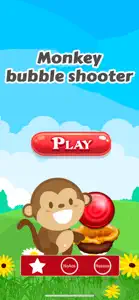 Monkey Bubble Shooter screenshot #2 for iPhone