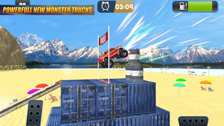 Monster Truck Crazy Stunt